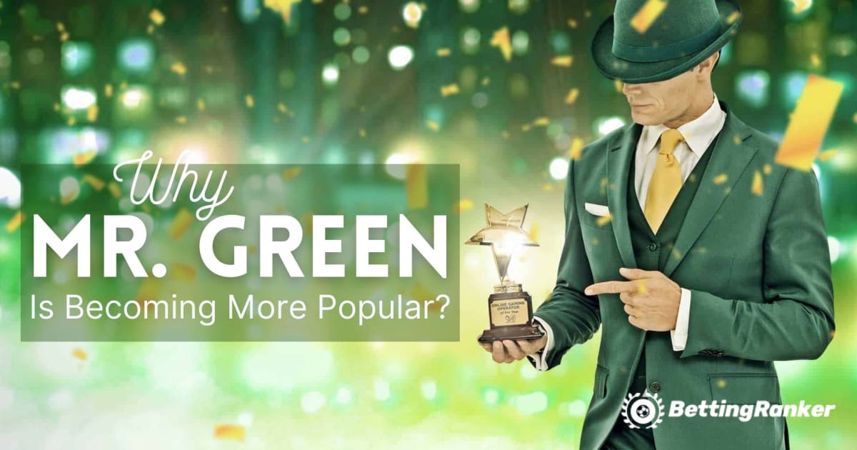 Kodėl Mr. Green internetinis kazino tampa vis populiaresnis
